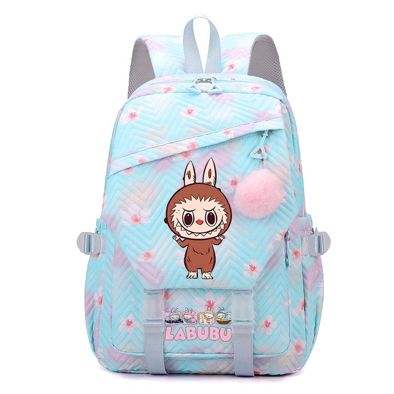 Cartoon Printed Backpack Student Kid Boy Girl Bookbag Teenger Large Capacity Waterproof Schoolbag Travel Bag Gift Mochila