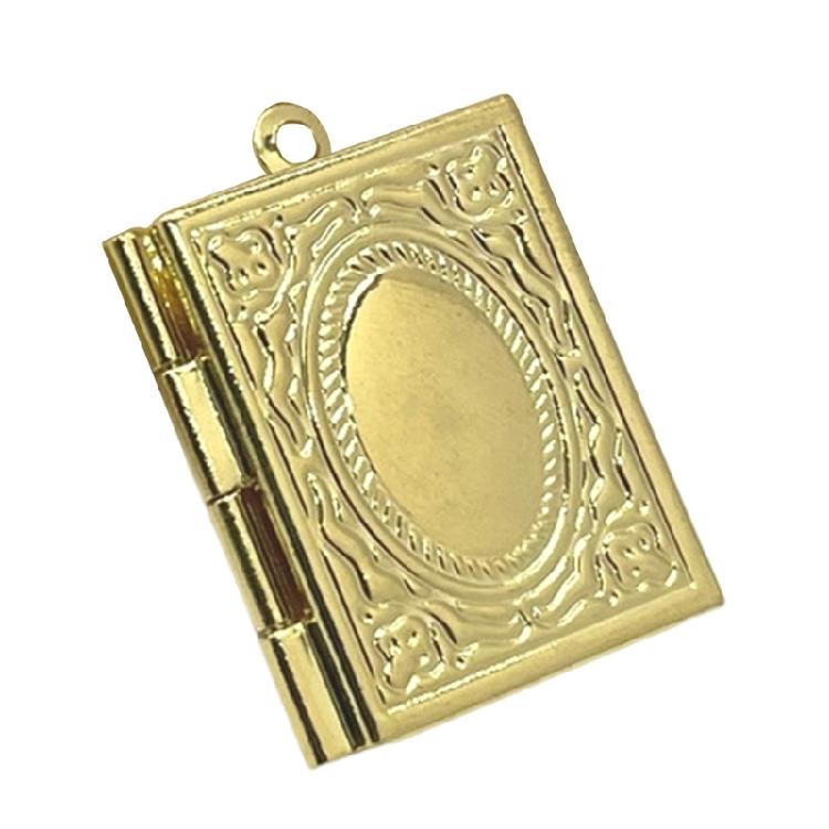 Изысканный кулон-медальон для фото с тонкой детализацией. Стильный аксессуар-держатель для фото для стильной повседневной носки.