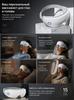 Comfotic Eye Massager, 10D Air Compression, Heat Therapy, Bluetooth, White