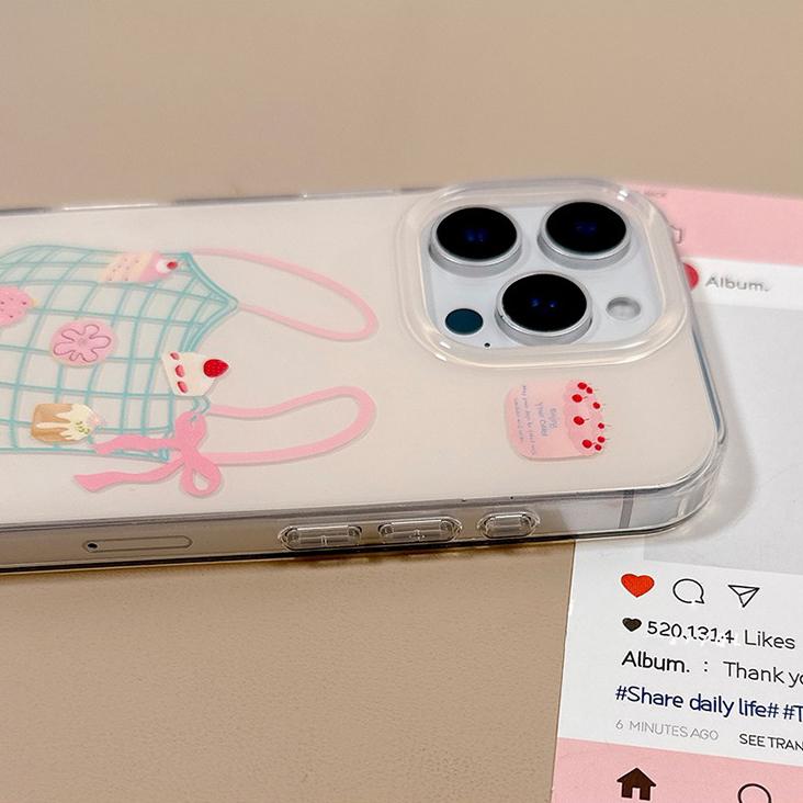 Чехол для телефона IMD для iPhone 11 13 16 Pro Max Чехол для iPhone 13 14 15 Pro Max 12 13 Pro Max 13 Pro 14 Pro Мультяшный милый цветок животное Ударопрочный износостойкий
