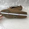 Сделано в Италии TOD'S Кожаные мокасины для вождения 38.5 24.0-24.5 Коричневые туфли(ИСПОЛЬЗОВАЛ)