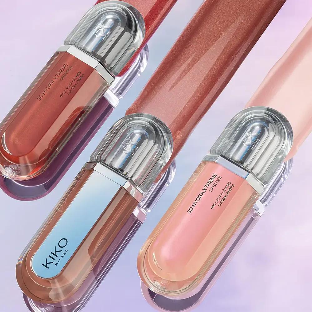 KIKO Milano 3D Hydra Extreme Блеск для губ Увлажняющий, придающий объем, сияющий макияж для губ