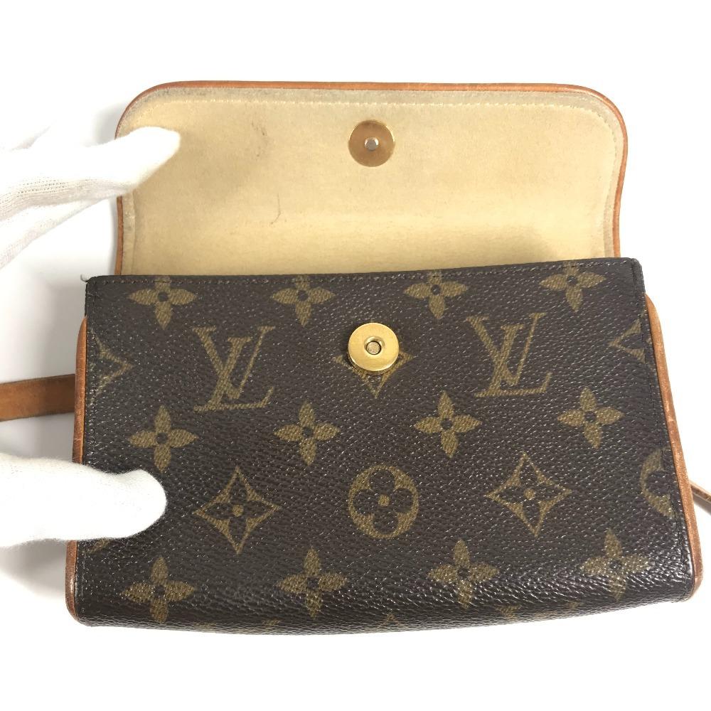 Louis Vuitton M51855 Monogram Pochette Florentine Сумка-пояс Сумка через плечо Поясная сумка