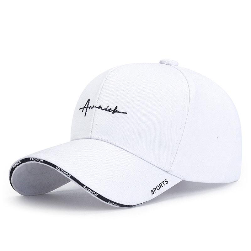 Korean Style Women's Duckbill Cap with "MY" Embroidery - Spring/Autumn Fashion, Casual Baseball Hat for Outdoor Sunshade.