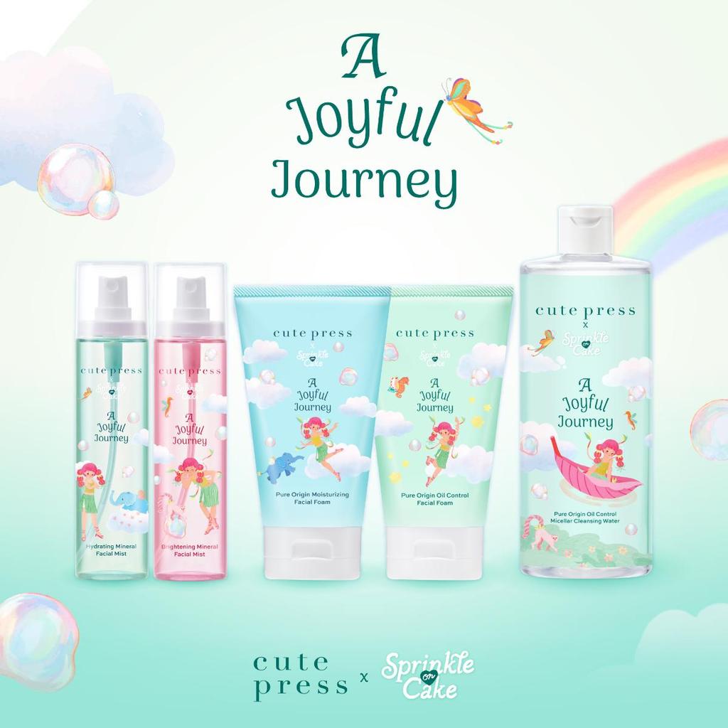 Cute Press A Joyful Journey Pure Origin Micellar Cleansing Water 500 Ml.