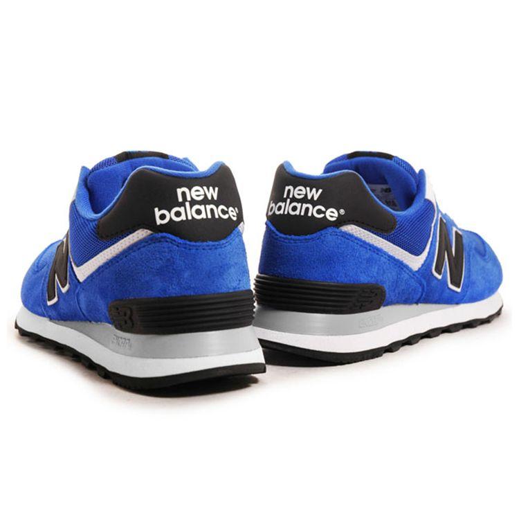 New Balance 574 Classic Unisex Sneakers Blue Black ML574VBK