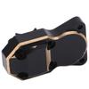 RC Car Brass Differential Cover Black 124 Simulation Model for Axial SCX24 AXI90081 AXI00001