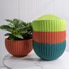 Wall Hanging Flower Pot Basket Vase Home Garden Hydroponic Plastics DIY Decorations
