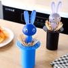Креативный ящик для хранения зубочисток Rabbit, автоматическая выдвижная коробка для зубочисток для дома, гостиной, столовой, держатель для зубочисток нажимного типа