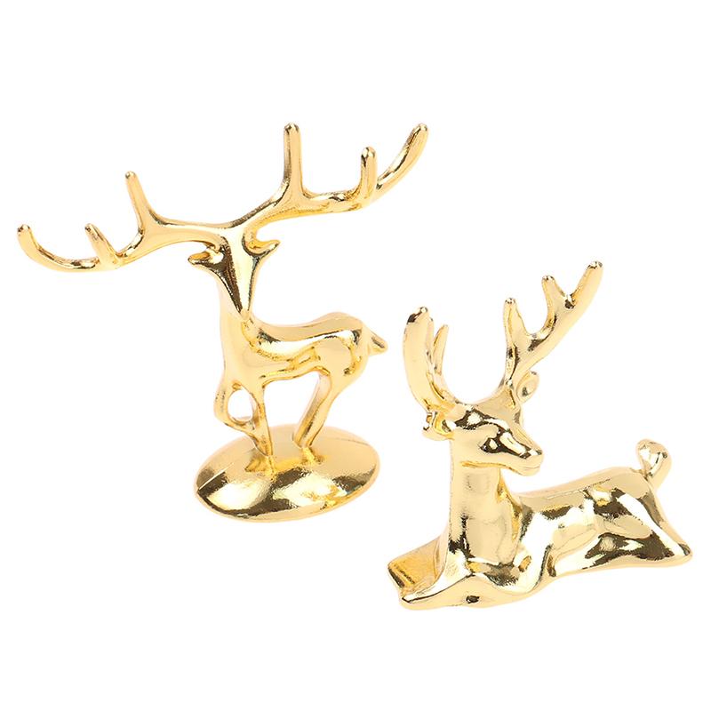 Статуя оленя оленя Рождество олень ручной работы украшение для дома украшение стола