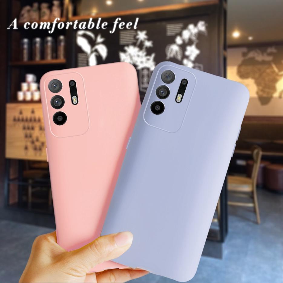 Чехол для Oppo A94 CPH2203 Мягкий Тонкий Fundas Милый Силиконовый Однотонный Задняя Крышка Для Oppo A94 5G CPH2211 Чехлы Для Телефона OppoA94 Coque