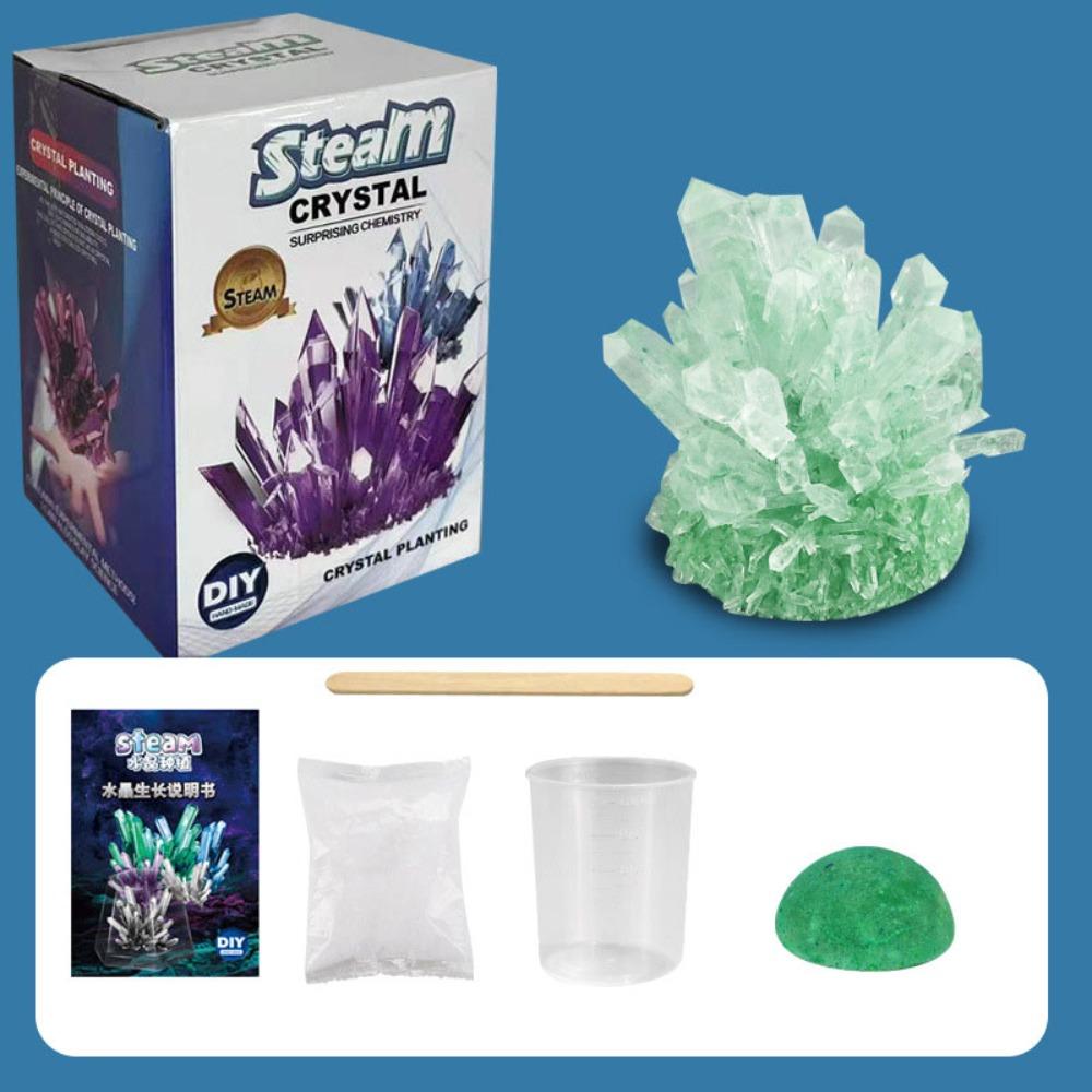 Colored Crystals Science Experiments Toy Grow a Crystal Crystal Making Kit Boys