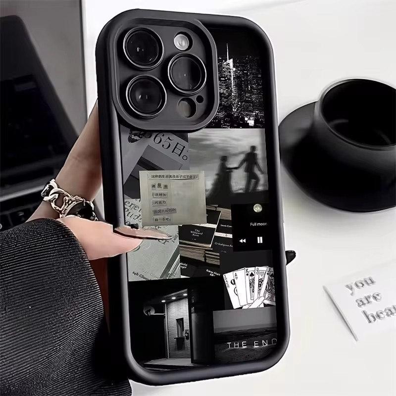 Soft Candy Liquid Silicone Phone Case For iPhone 15 Pro Case for iPhone 11 13 12 16 14 Pro Max XR XS X 7 8 SE Shockproof Cover