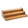 Solid Wooden 3-Tier Spice Rack Space-Saving Seasoning Organizer Spice Jar Storage Set  Restaurant