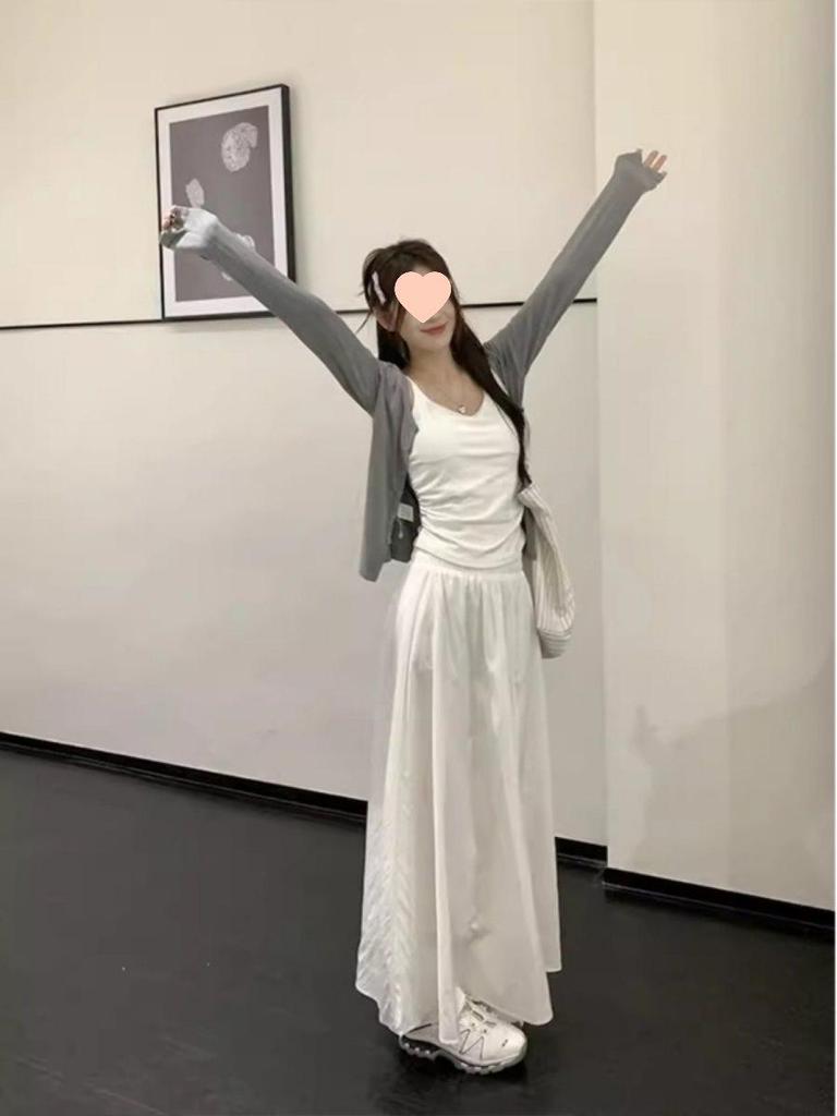 Versatile Slim-Fit Gray Knit Cardigan - Women's Casual Long-Sleeve for Autumn & Early Spring