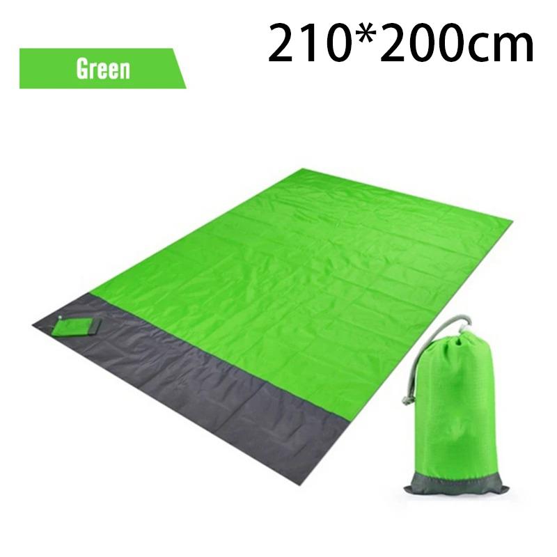 Outdoor Waterproof Pocket Beach Mat Portable Folding Beach Blanket Camping Picnic Mat