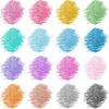 Glitter Gel Pens, 16 Colors Glitter Pens, 0.7mm Fine Tip Retractable Colored Sparkle Gel Pens for Adults Journaling Coloring