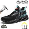 Work Boots Safety Steel Toe Shoes Men Safety Shoes Work Sneakers Indestructible Work Shoes For Men Steel Toe Cap Work Male Shoes