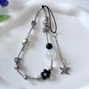 Plastic Mobile Phone Lanyard Colour Mixture Key Chain Cell Phone Chain  Backpack Decoration