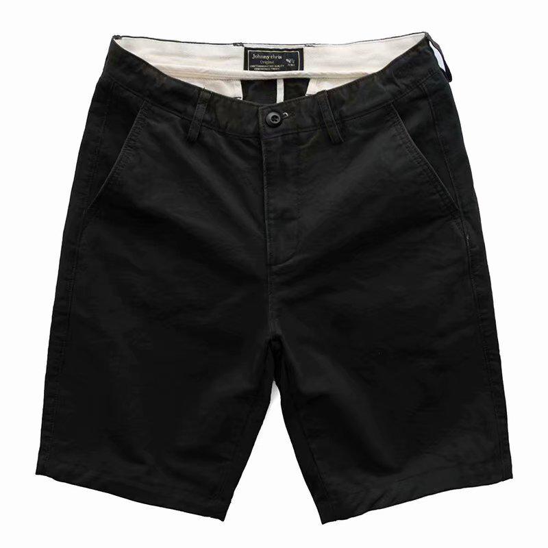 Multicolor Washed Elastic Men's Summer Casual Trend Shorts