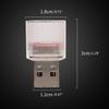 USB LED Car Interior Atmosphere Lamp Night Led Decoration Mini USB Light Ambient Lighting Car Styling Light