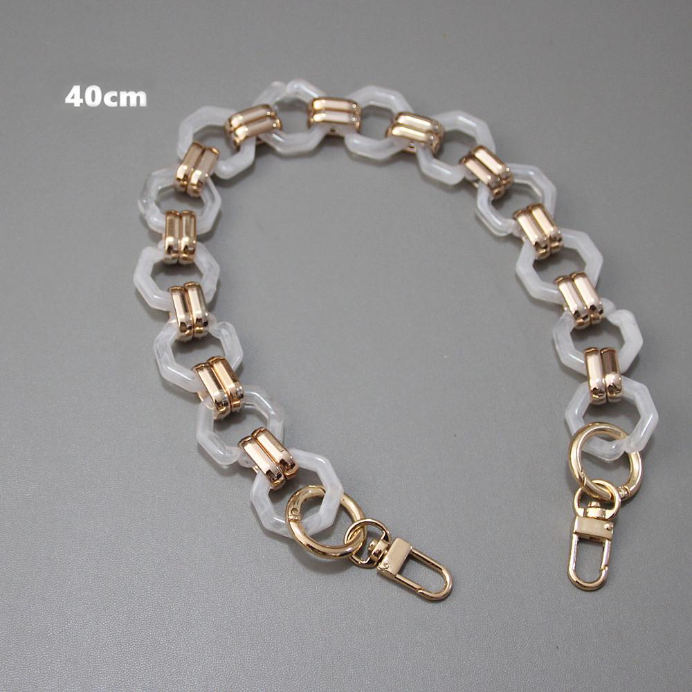 Новая модная женская брендовая сумка, аксессуар, цепочка, съемный сменный плечевой ремень, женский плечевой клатч «сделай сам», полимерные цепи