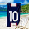 Ultra-Soft Beach Towel with 10 Theme,Ideal for Pool - Camping, Diving - Perfect Travel Essential, Vibrant Beach Towel.