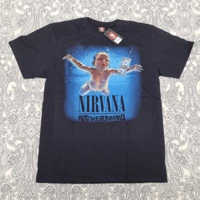 Nirvana Nevermind Футболка с графическим принтом New In Utero Курт Кобейн