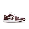 Женские кроссовки Air Jordan 1 Low Bronze Eclipse коричнево-белые DC0774-116