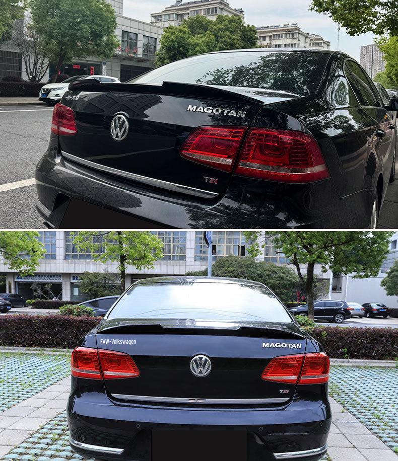 Совместимый задний спойлер-лезвие для Volkswagen Magotan B7 (2012-2016), Легкая установка без сверления.