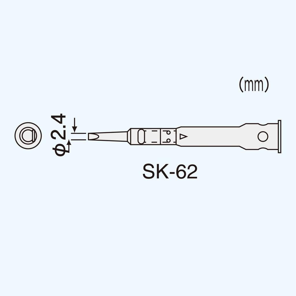 ENGINEER Soldering Iron Tip for Series SK-60 SK-62