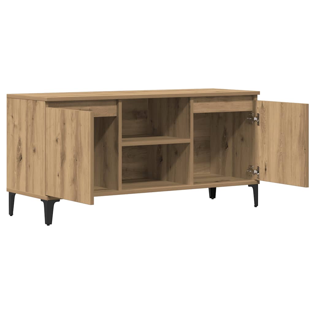 TV Cabinet Artisan Oak 102 x 35 x 50 cm Particleboard