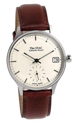 Часы STAC Made in Japan, аутентичные, круглые, 36 мм, классические [The Stack], мужские, женские [Item]