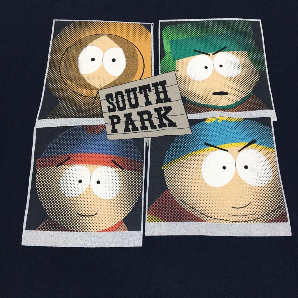 [Б/У] Футболка South Park, Сделано в США, Аниме футболка