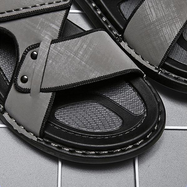 Новые летние мужские сандалии, нескользящая легкая пляжная обувь на мягкой подошве