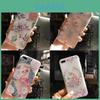 Для iPhone 8 7 Plus X Цветочный узор 3D Милый Мягкий Чехол Силиконовый ТПУ Задняя Крышка
