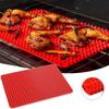 Non-Stick Silicone Pyramid Cooking Mat Baking Mat with Grid Versatile Oven BBQ Cooking Mat Heat-Resistant Mat Kitchen Tools