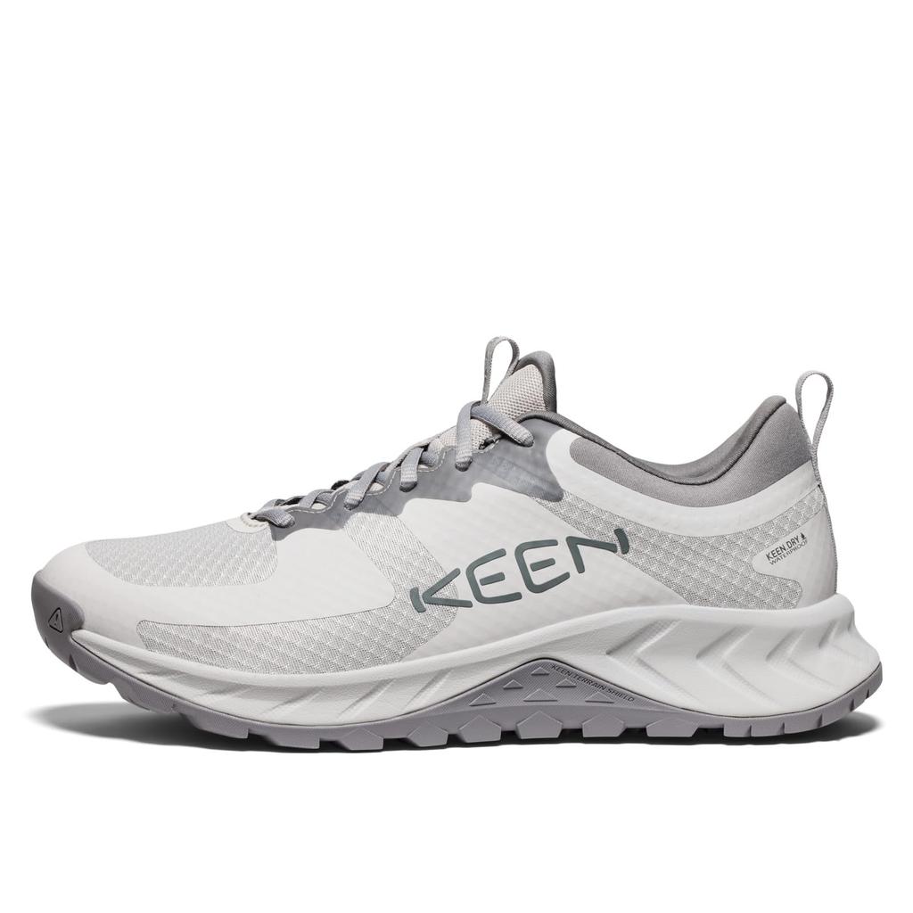 Keen Versacore WP Waterproof Trekking Silver Size Cm Men's Shoes, Lining/Scarlet Ibis, 26.0