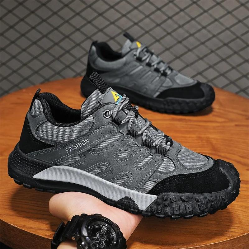 Мужская повседневная обувь 2025 года, осень, новейшая мода, легкие кроссовки, дышащая, винтажный стиль, уличная сетчатая обувь для мужчин, износостойкая