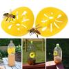 30PCS Flower Shape Wasp Trap Catcher Flying Insects Funnel Trap Bee Hornet Reusable Bee Catcher Flower Shaped Flying Insects Funnel Pest Wasp Trap