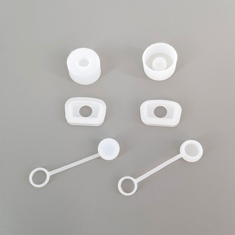 2 комплекта соломенной крышки для чашек, пробки для защиты от разливов, пылезащитного прозрачного автомобиля