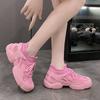 Fashion High Sole Hip Hop Womens Shoes Heels New Season Brand Luxury Shoes Purple Heels Sneakers Sports Sapateneis Shooes