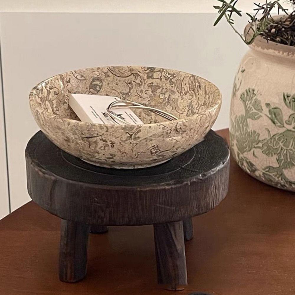 Indoor Outdoor Display Succulent Flower Pot Base Wooden Stool Plant Stand Shelf Flower Pot Holder