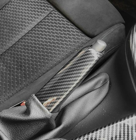 Накладка на ручник из углеволокна для BMW 3 серии GT и X1 - Модели E90, E92, F30