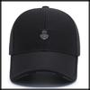CZA144 [White Fang] Cap, Hat, Simple, Trendy, Spring/Autumn, Stylish, Cool, Men's, Women's, (Black)