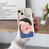 Горячая распродажа на Amazon чехол для мобильного телефона iphone17 надутые губы смешной 14 матовый силиконовый чехол apple 16promax мягкий чехол