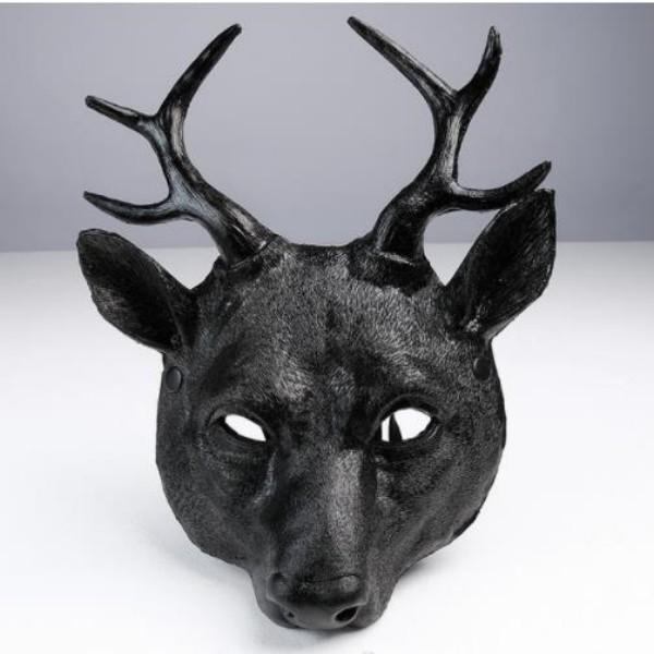 Косплей Маска Оленя 3D Маска Животного Пена ПУ Персонализированный Подарок Женщины Мужчины Карнавальная Вечеринка Рейв Клуб Ролевые Игры Маски