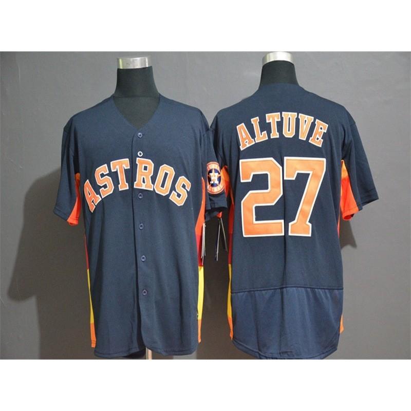 Houston Astros MLB Baseball Jersey Unisex Embroidered Sport Shirt Fans Wear
