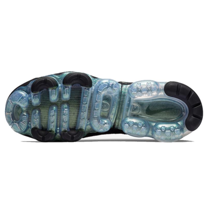 Nike Air VaporMax Flyknit 2 Черный Металлик Серебристый Разноцветный Кроссовки для бега 942842-015