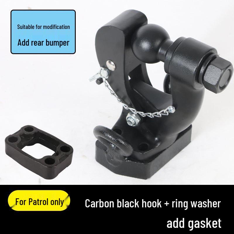 Фаркоп Nissan Patrol Y62 и быстросъемный буксировочный крюк из нержавеющей стали для Y61